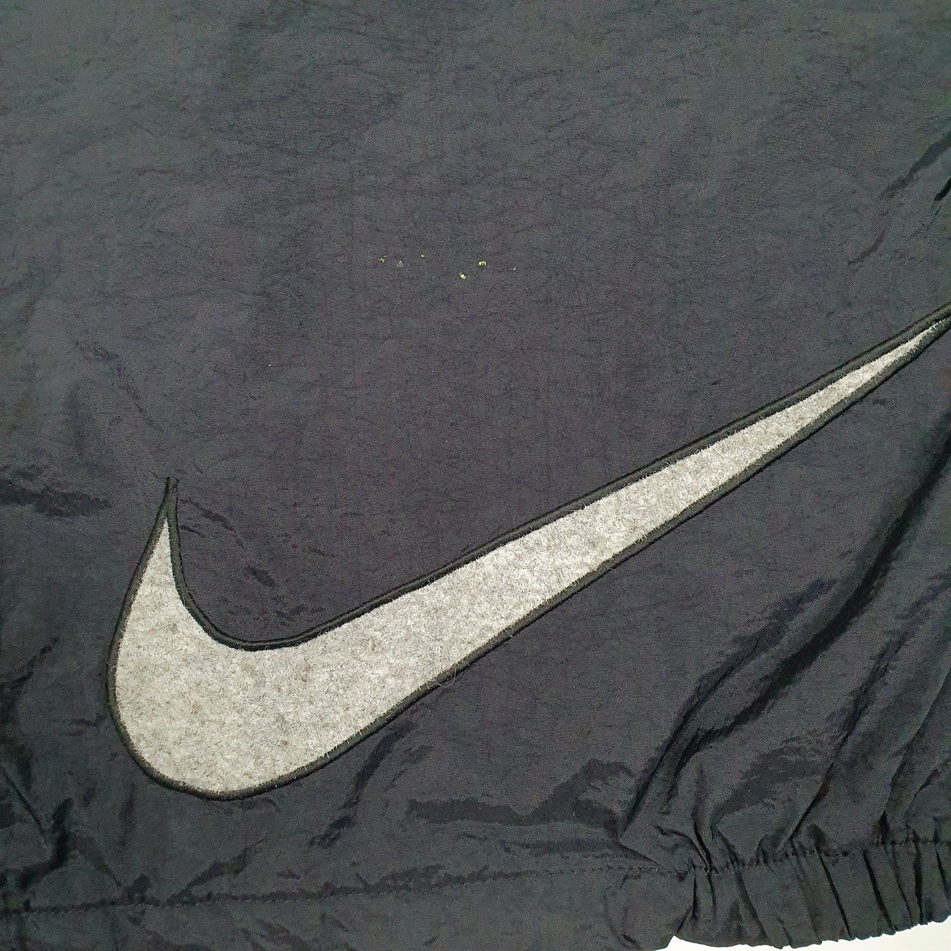 Mens Black Nike Vintage 90s  Coat
