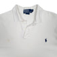 Mens White Polo Ralph Lauren   Polo Shirt