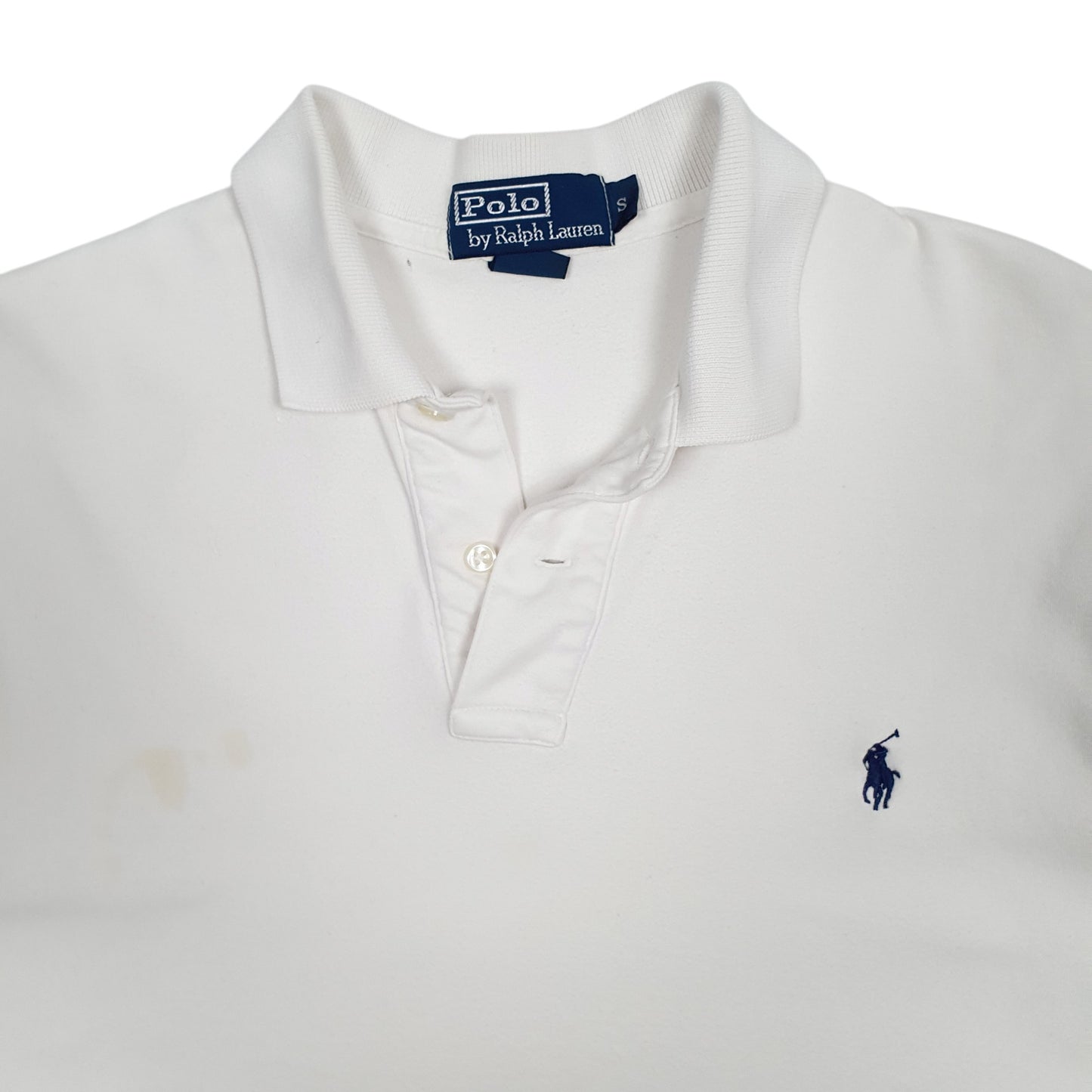 Mens White Polo Ralph Lauren   Polo Shirt