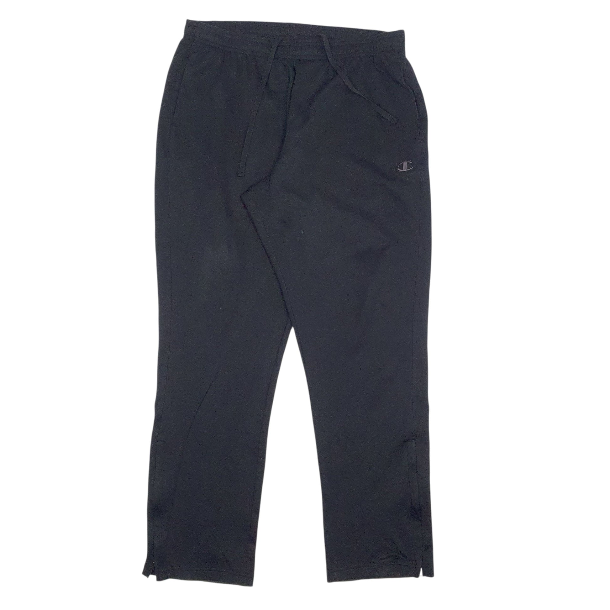 Mens Black Champion  Jogger Trousers