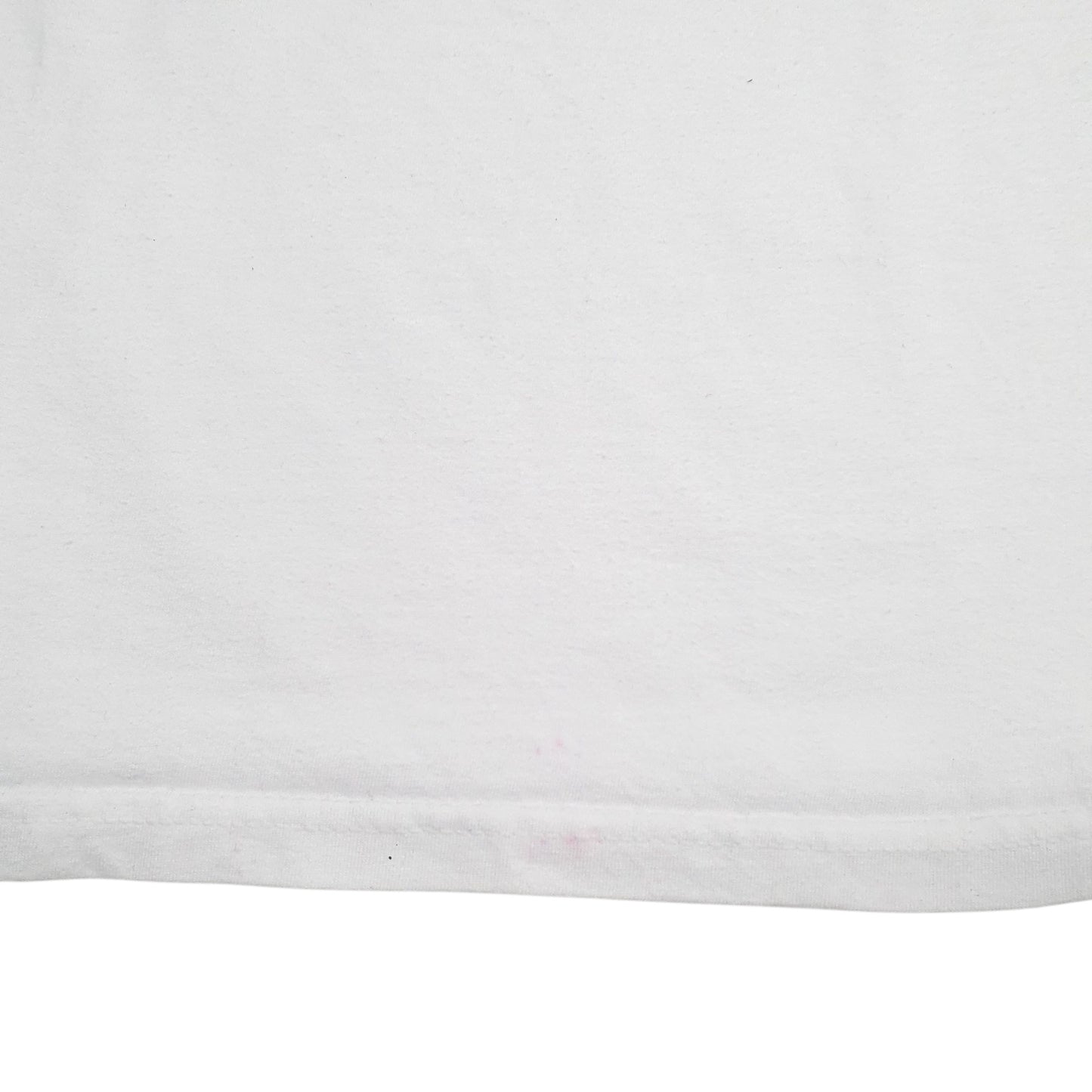 Womens White Gildan  Crewneck T Shirt