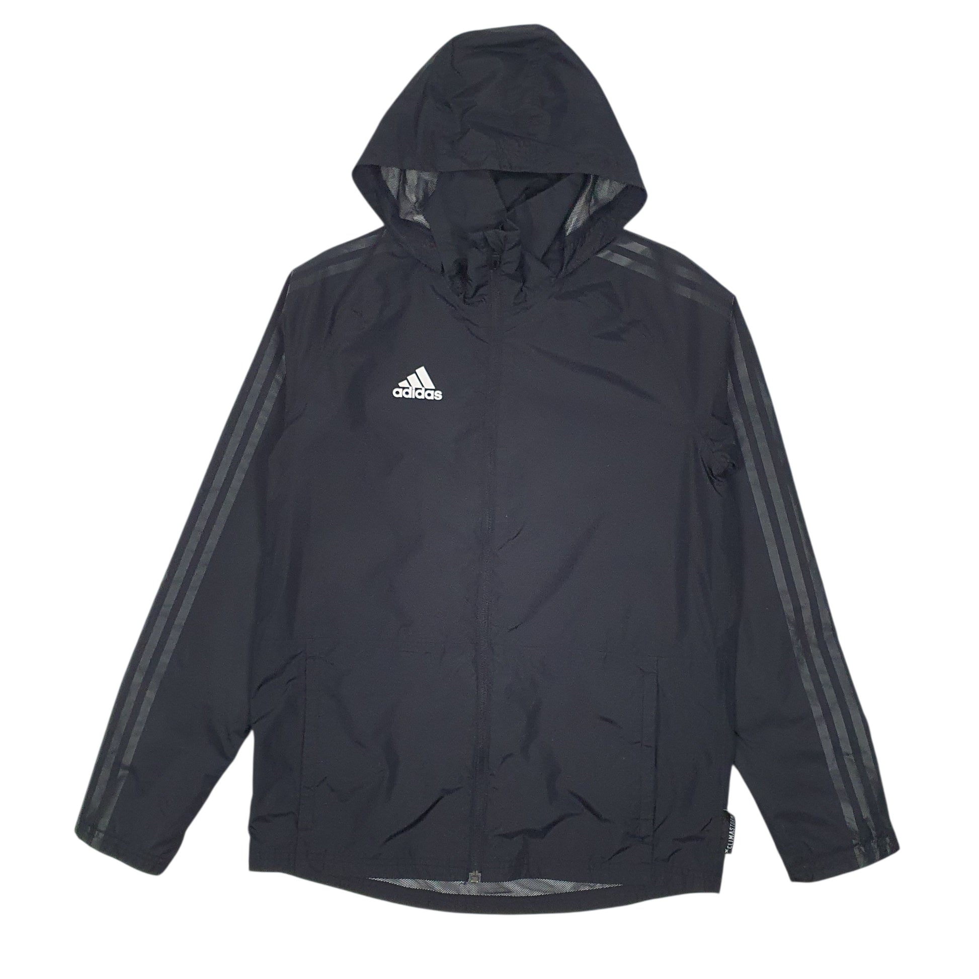 Mens Black Adidas   Coat