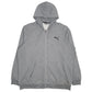 Mens Grey Puma  Full Zip Jumper