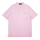 Mens Pink Polo Ralph Lauren Classic Fit Short Sleeve Polo Shirt