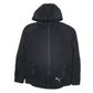 Mens Black Puma Hoodie Full Zip Jumper