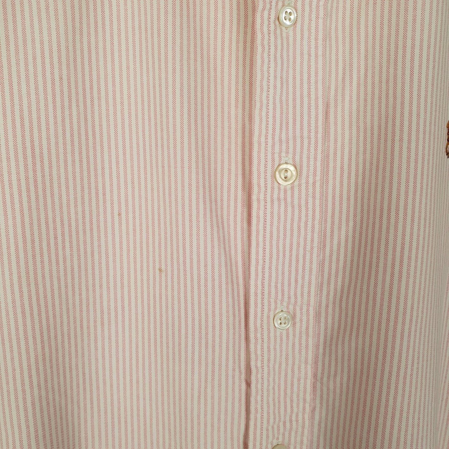 Mens Pink Polo Ralph Lauren Vintage 90s  Shirt