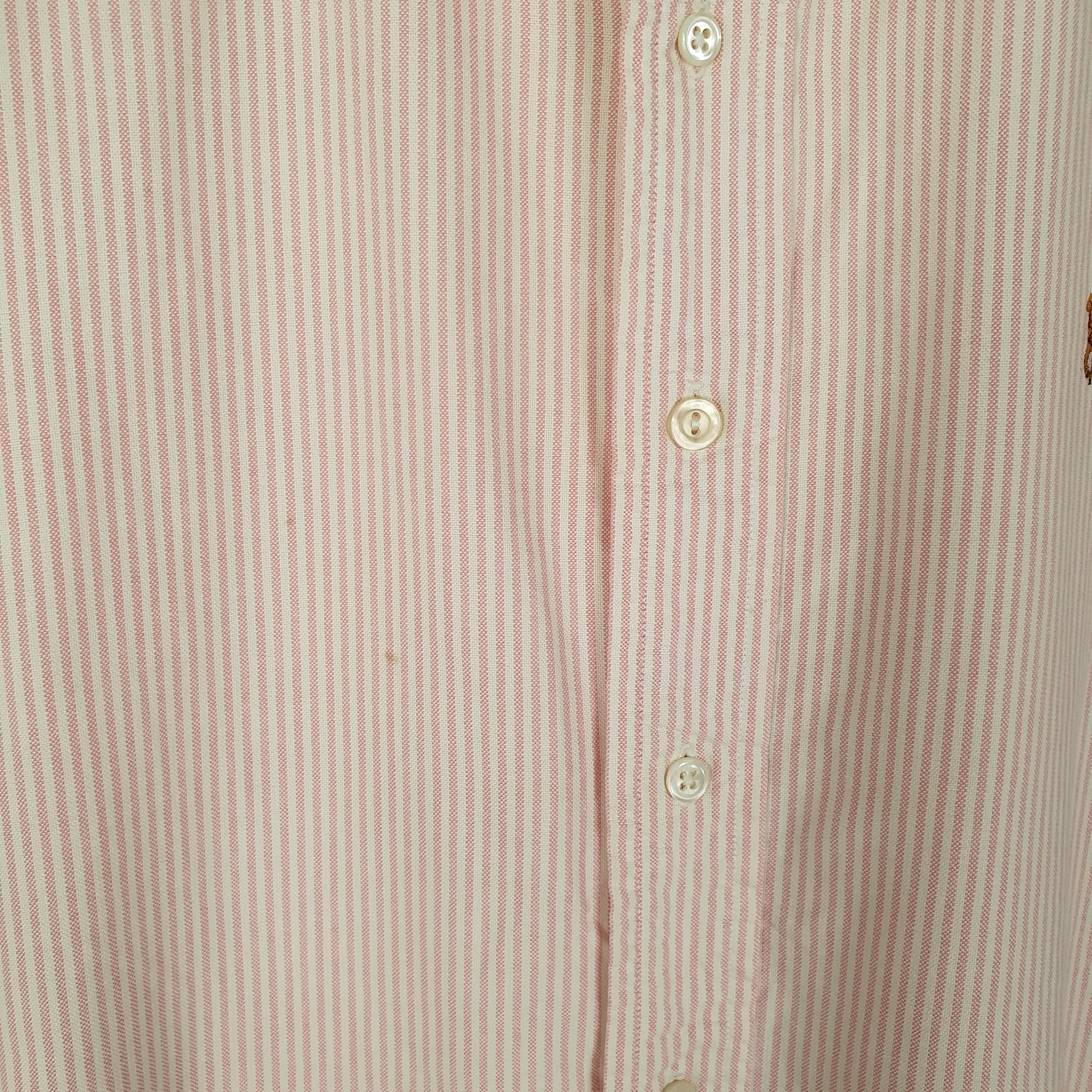 Mens Pink Polo Ralph Lauren Vintage 90s  Shirt