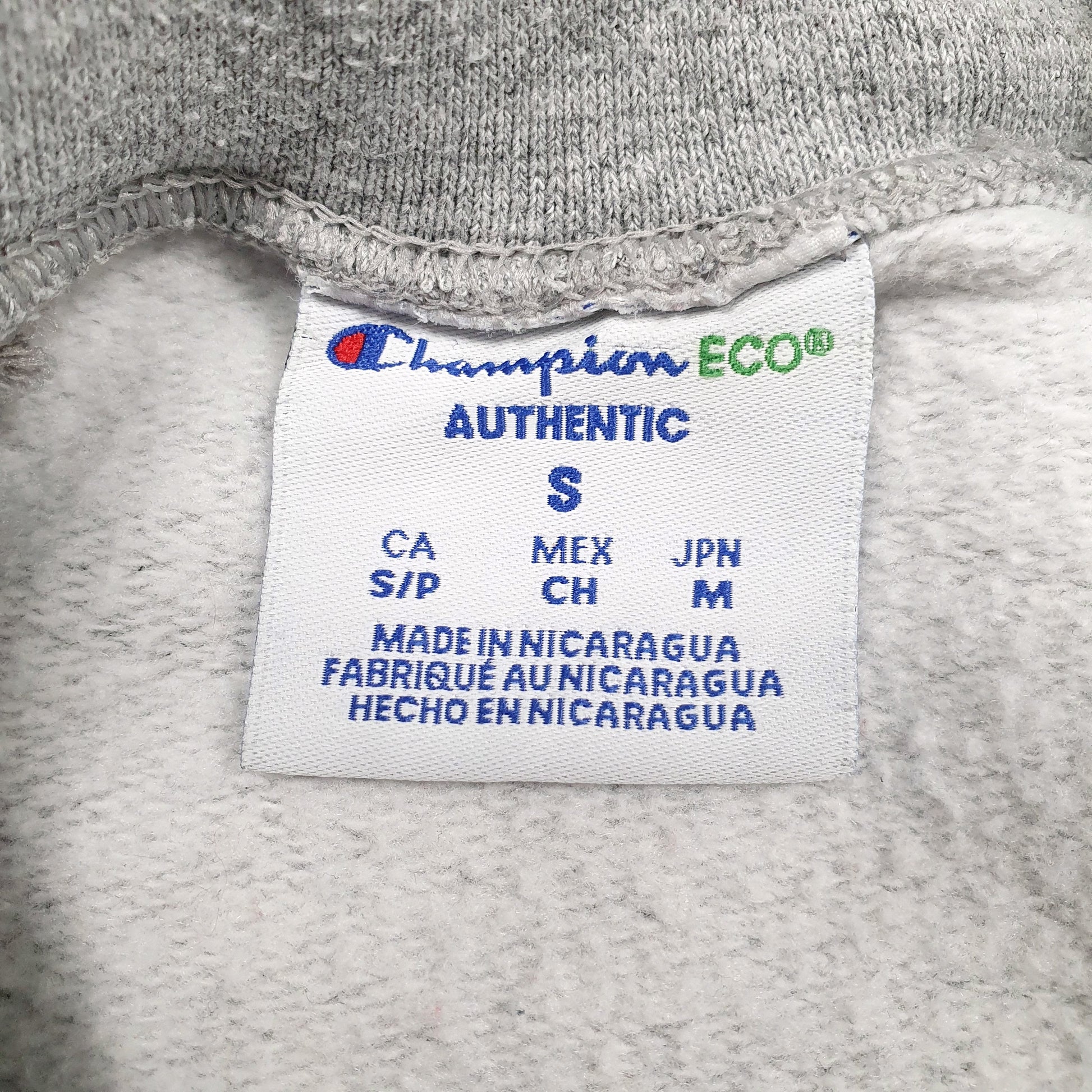 Mens Grey Champion University Of New England Crewneck Jumper