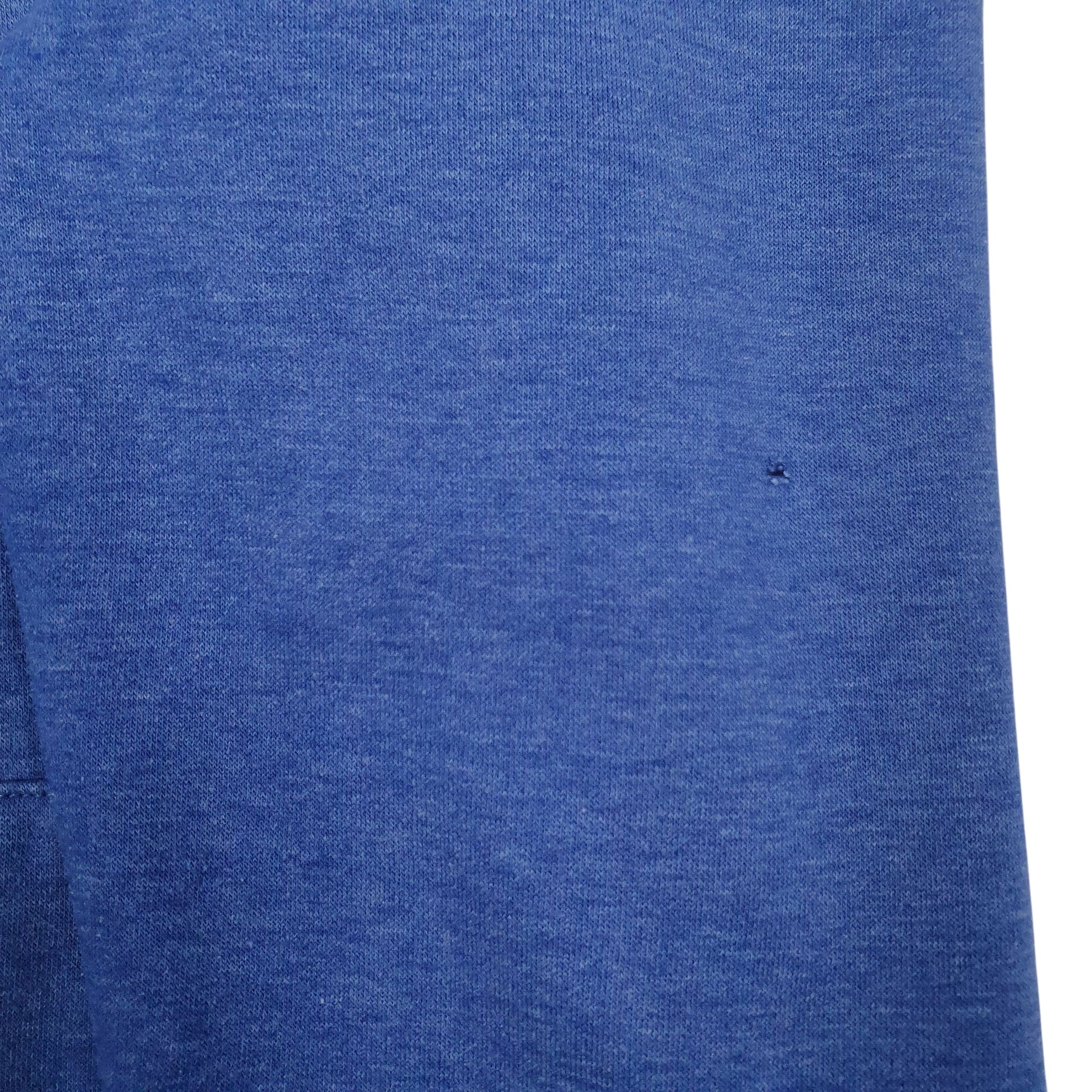 Mens Blue Puma Spellout Hoodie Jumper