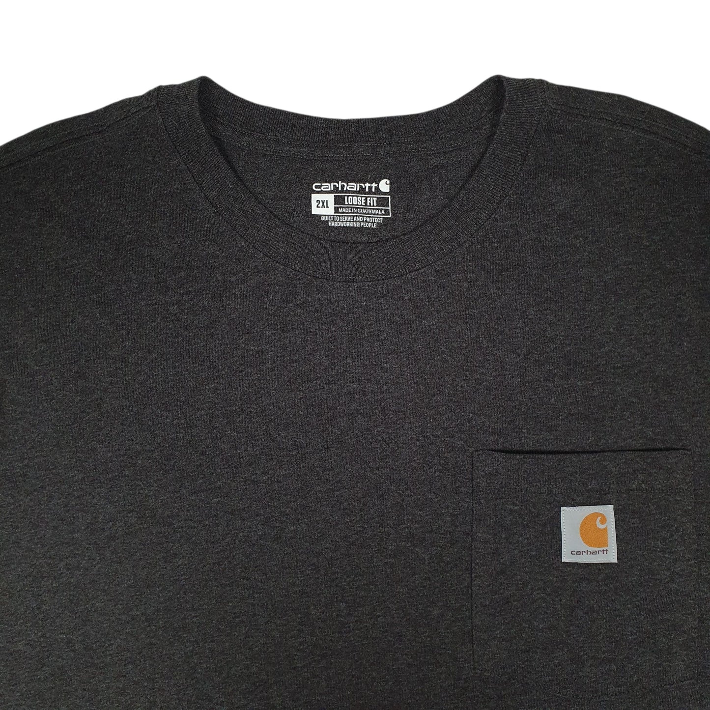 Mens Grey Carhartt   T Shirt