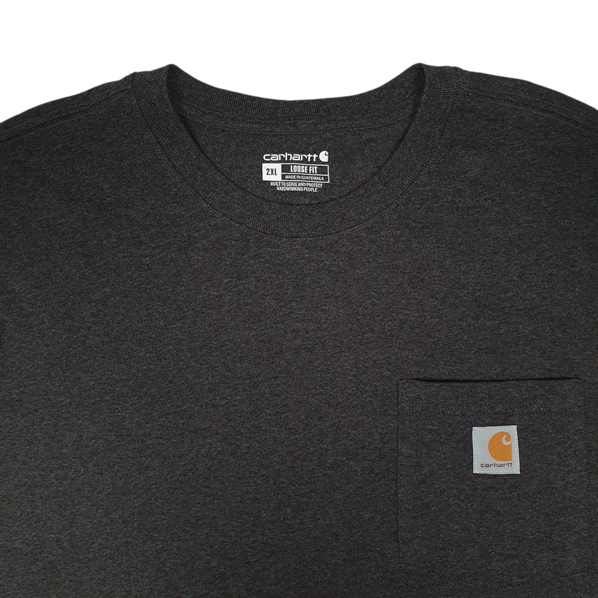 Mens Grey Carhartt   T Shirt