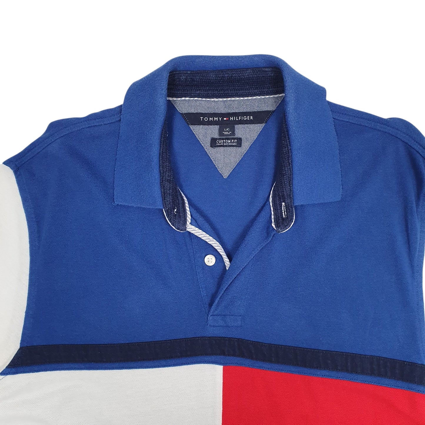 Mens Blue Tommy Hilfiger   Polo Shirt