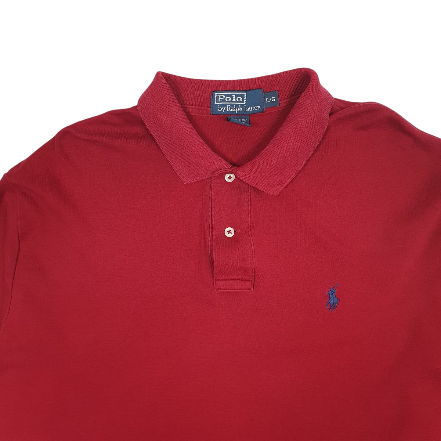 Mens Red Polo Ralph Lauren   Polo Shirt