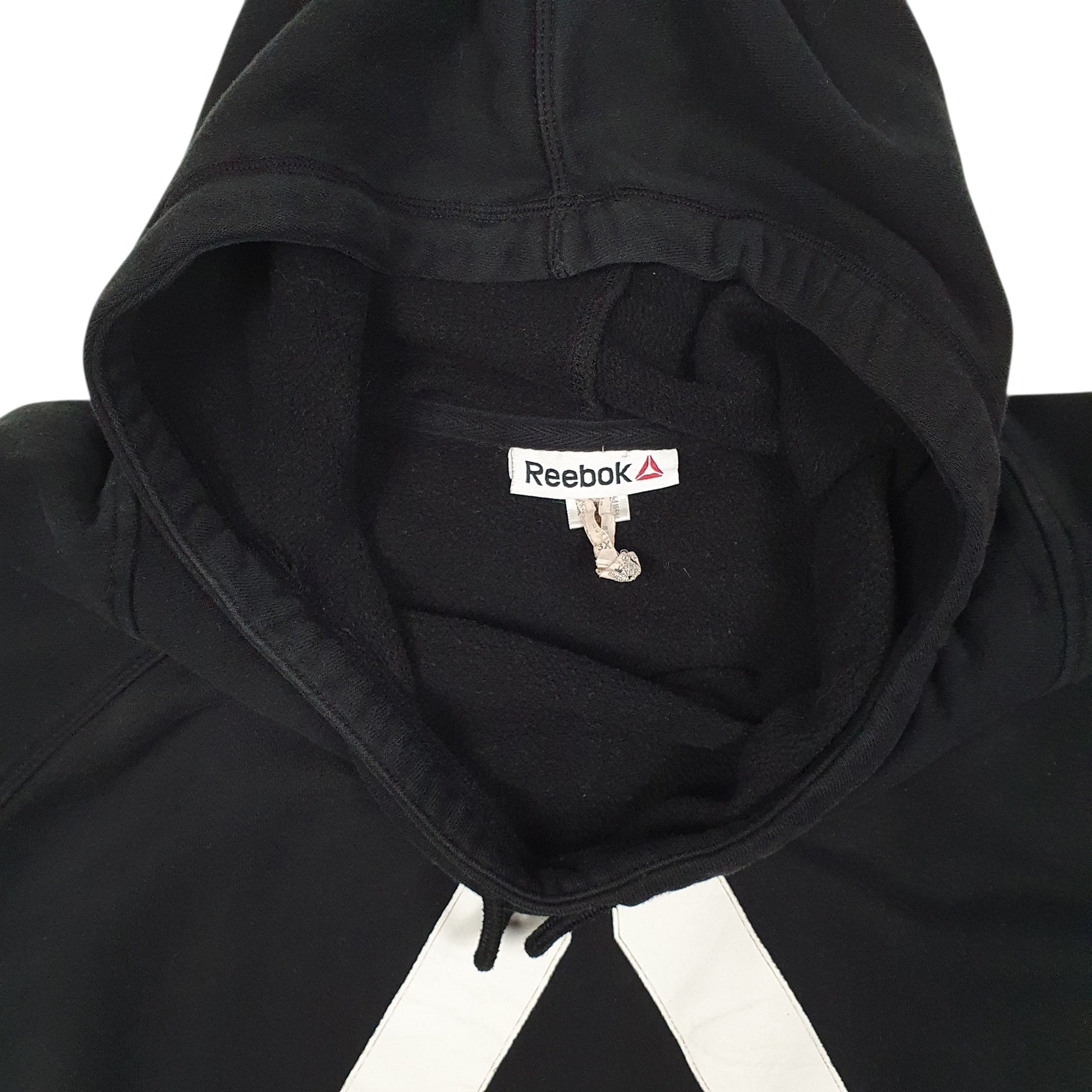 Womens Black Reebok  Hoodie Jumper