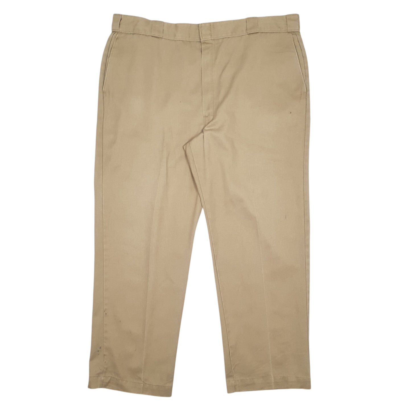 Mens Beige Dickies Workwear Chino Trousers
