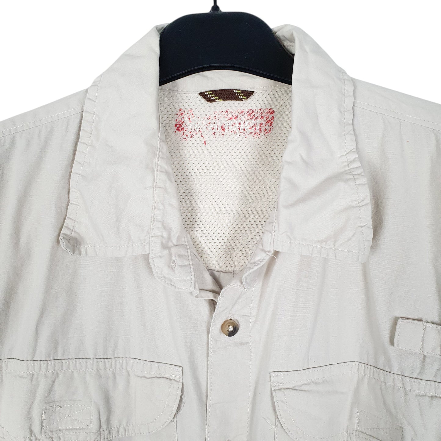 Mens White Wrangler   Shirt