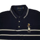 Mens Navy Polo Ralph Lauren Polo Bear Hoodie Polo Shirt