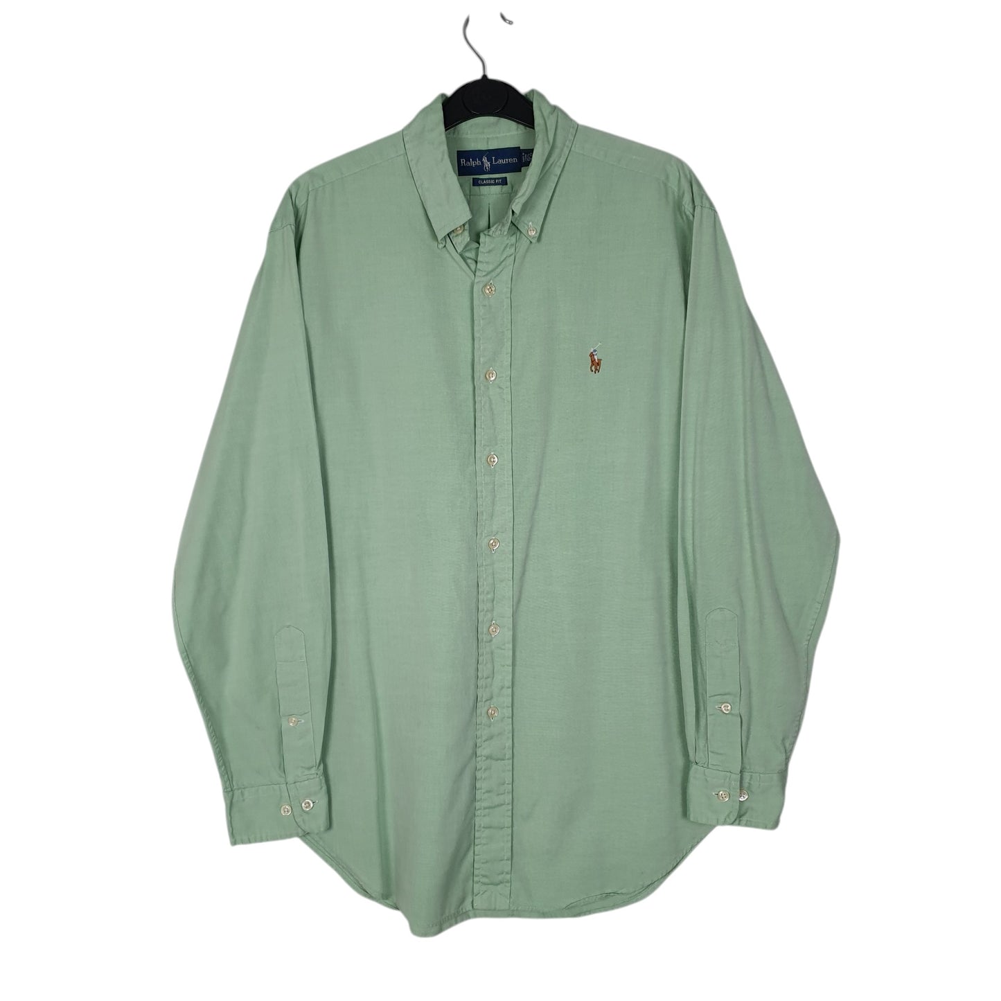 Mens Green Ralph Lauren  Long Sleeve Shirt