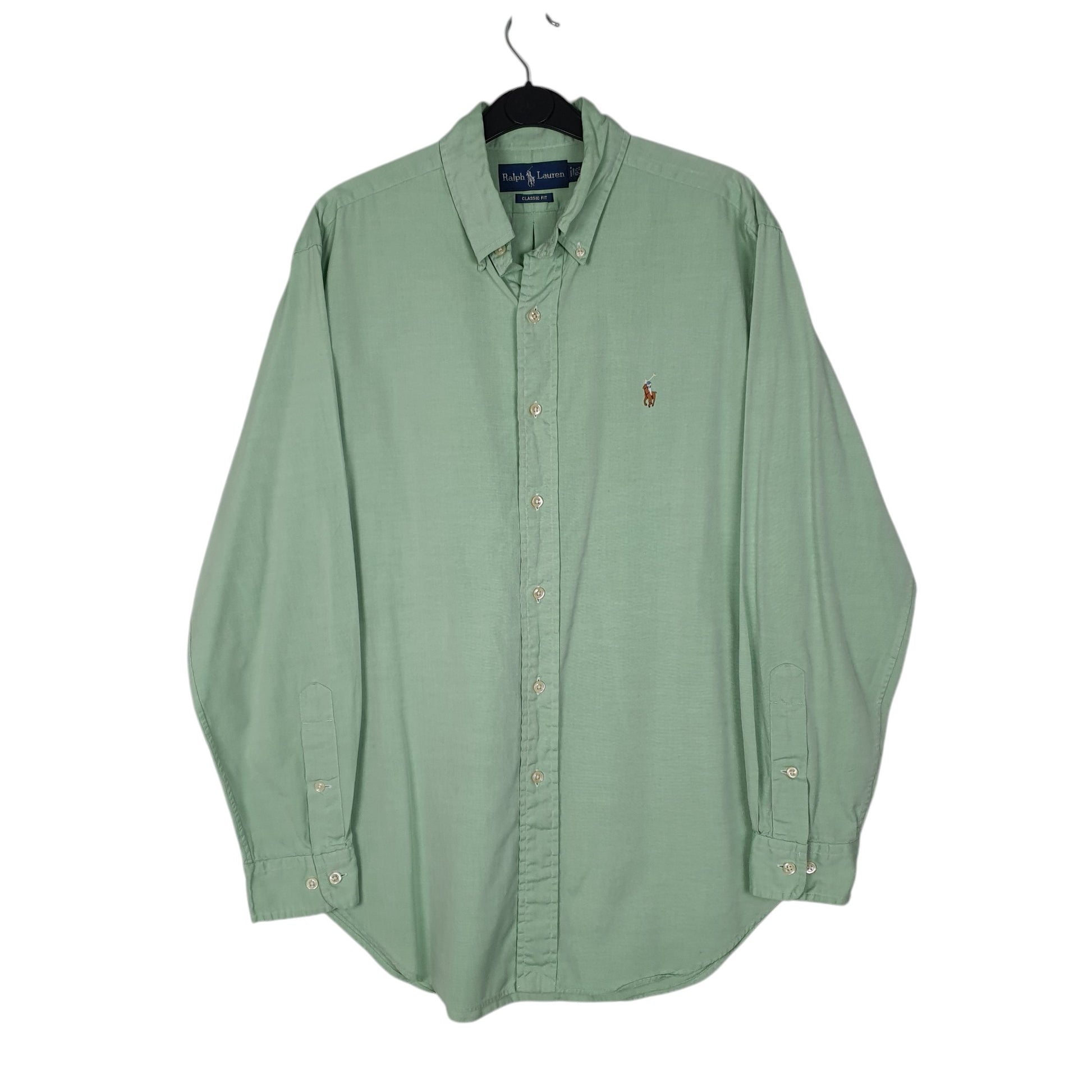 Mens Green Ralph Lauren  Long Sleeve Shirt