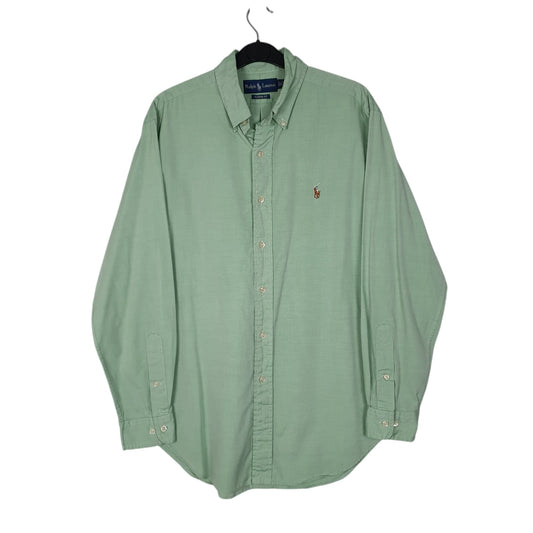 Mens Green Ralph Lauren  Long Sleeve Shirt