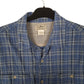 Mens Blue L.L.Bean Walking Hiking  Shirt