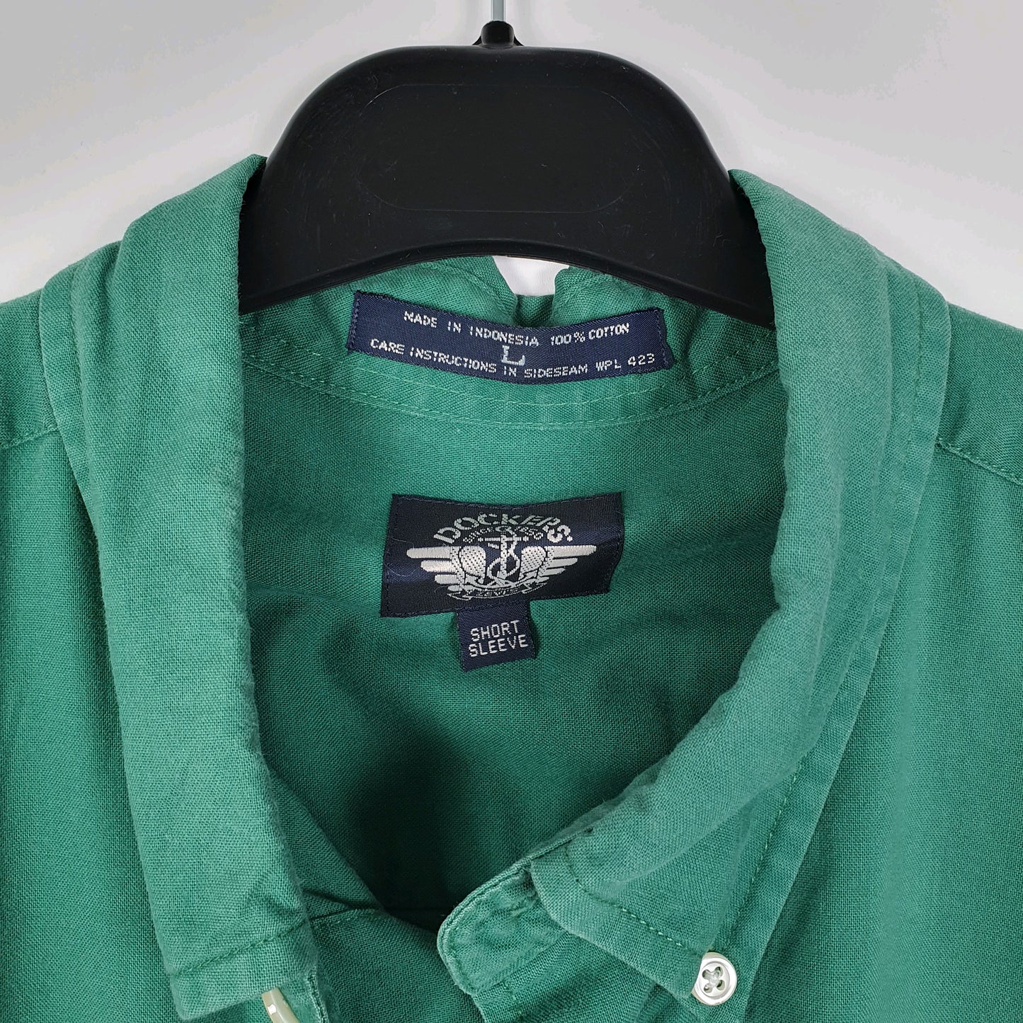 Mens Green Dockers Levis  Shirt