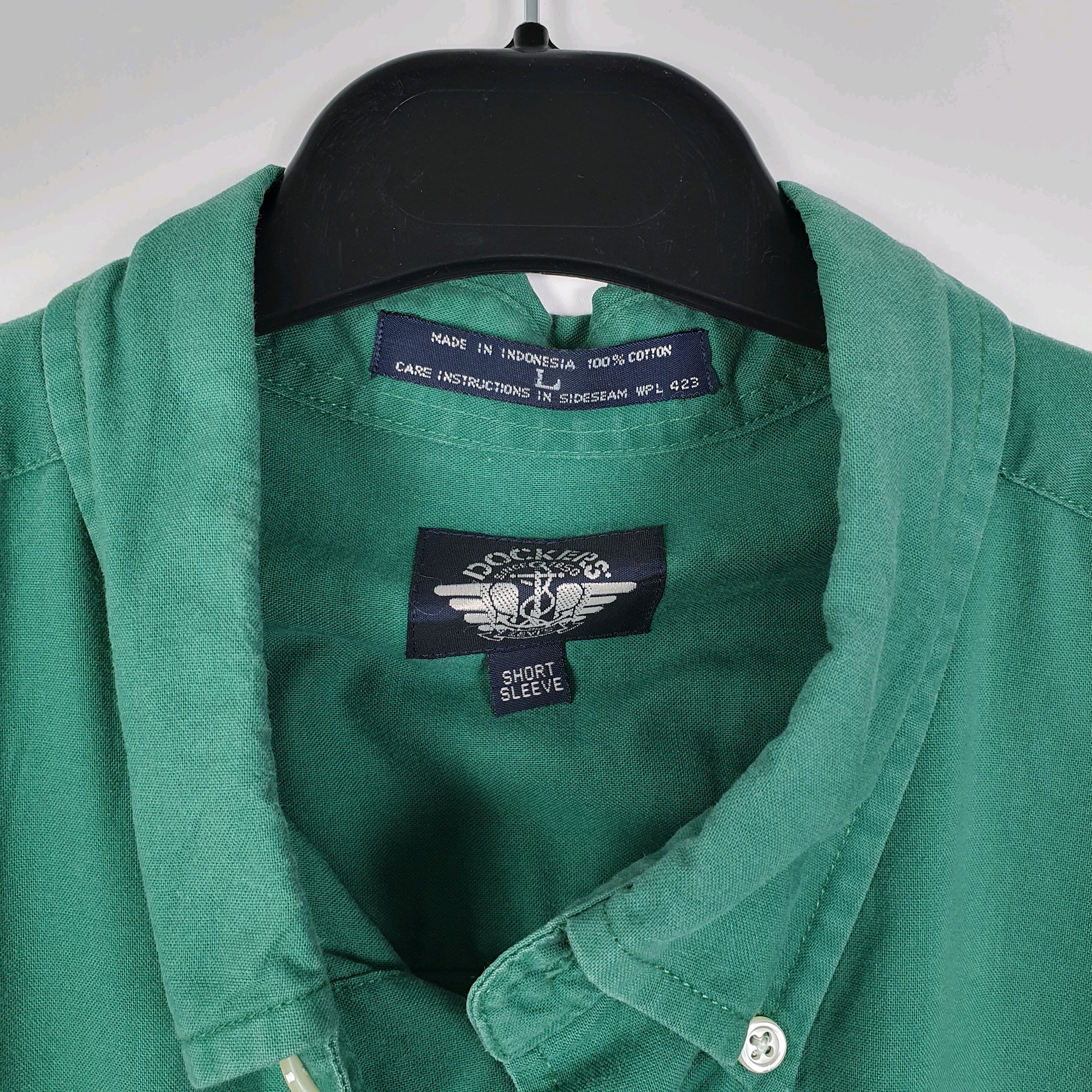 Mens Green Dockers Levis  Shirt