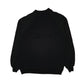 Mens Black Jerzees Vintage 1980s Made In USA Melbourne Crewneck Jumper