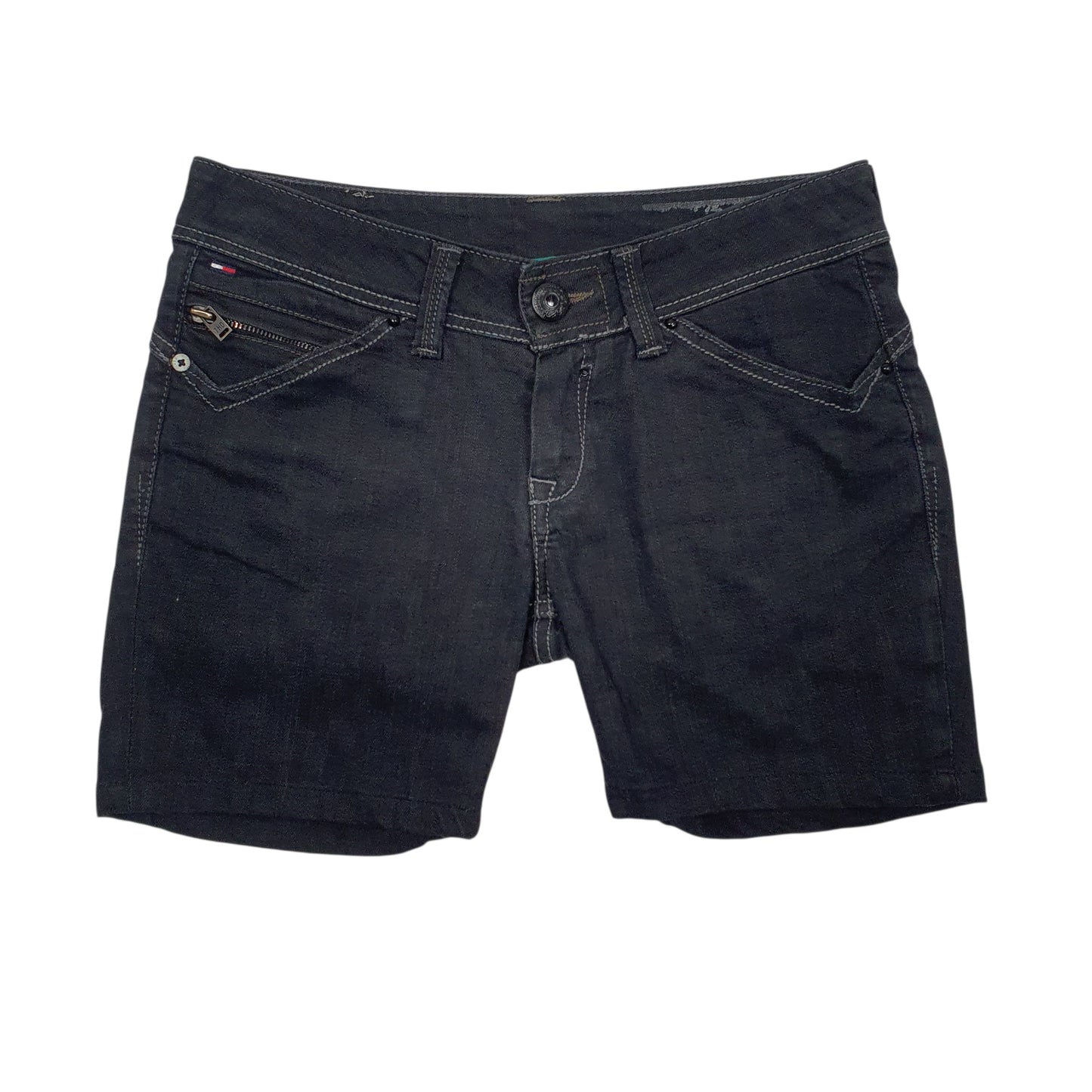 Mens Black Tommy Hilfiger  Denim Shorts