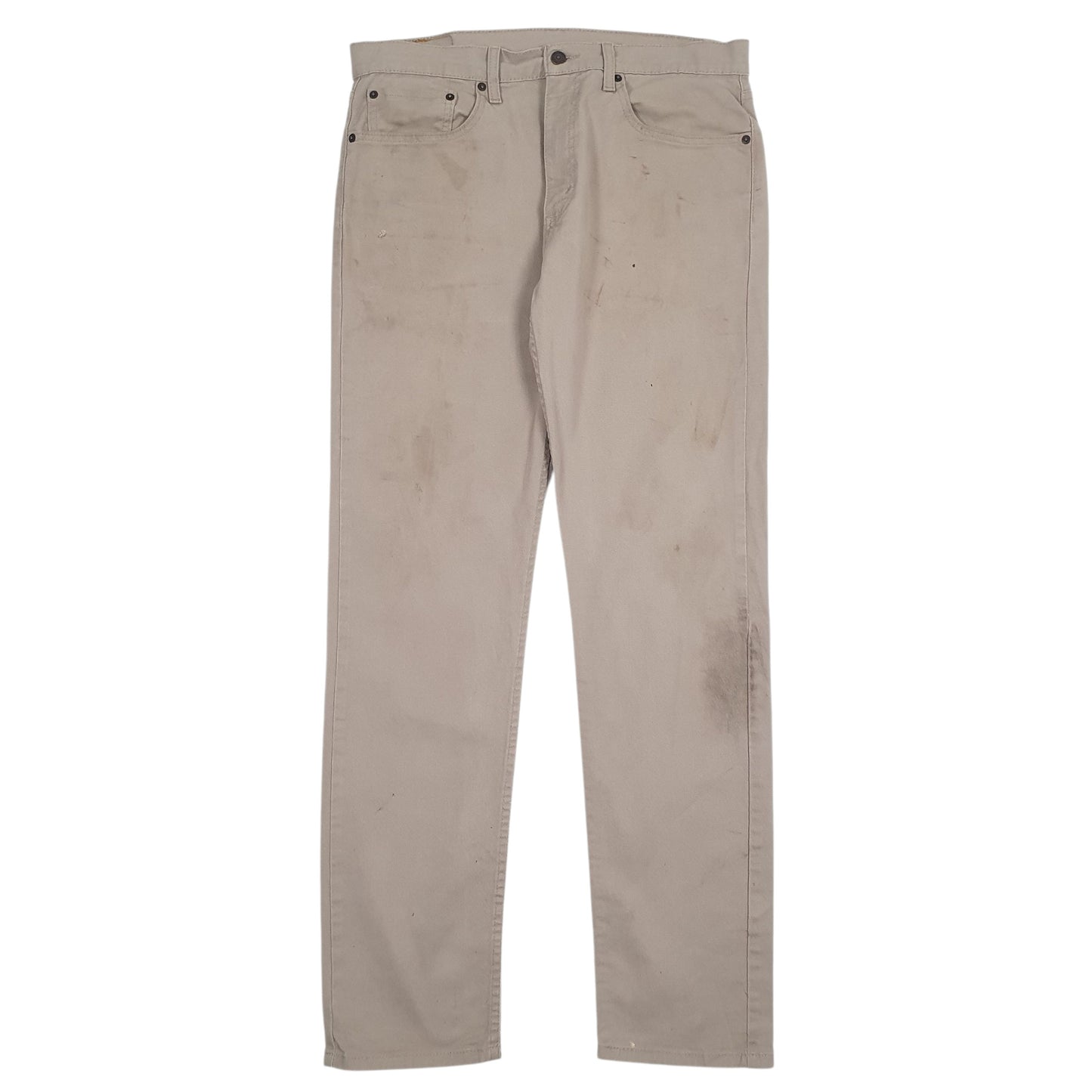 Mens Beige Levis  502 JeansW34 L34