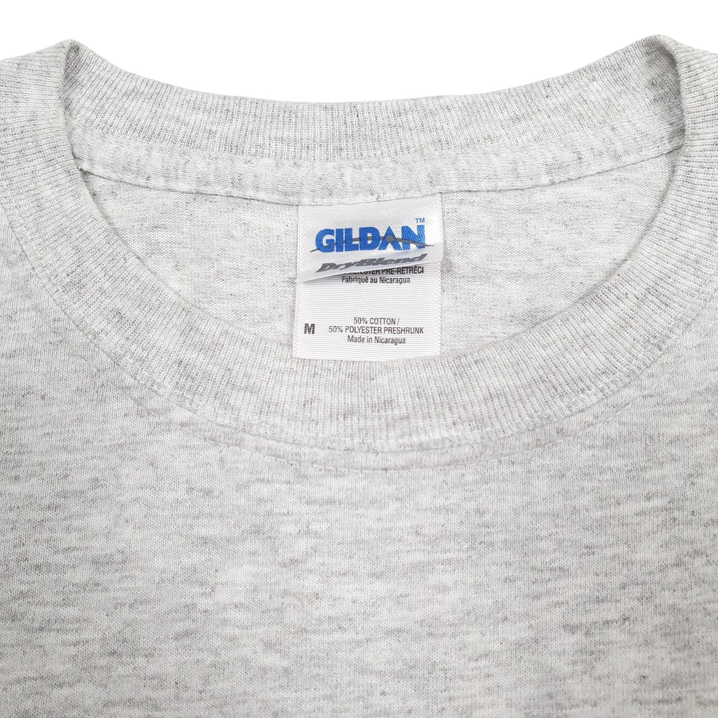 Mens Grey Gildan   T Shirt