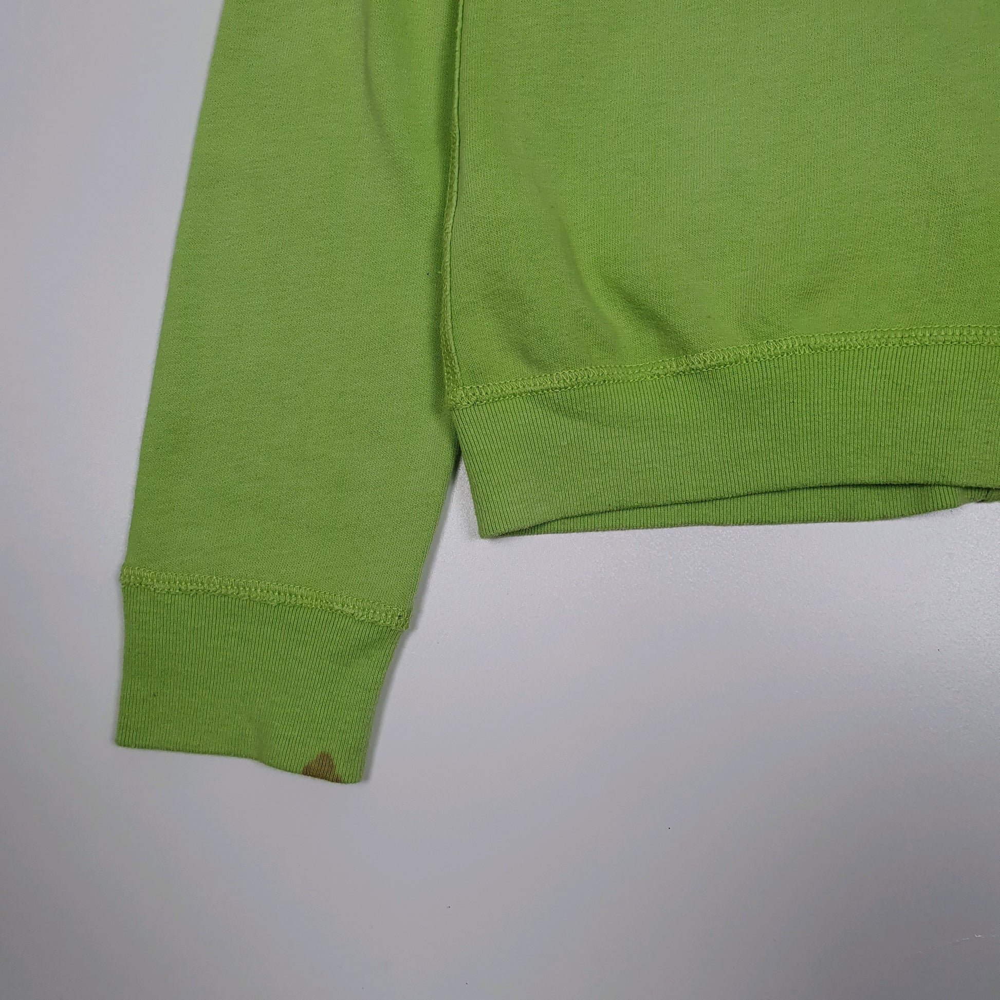 Womens Green Hollister Hoodie Full Zip Jumper