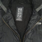 Mens Black Billabong Sherpa Lined Hoodie  Coat