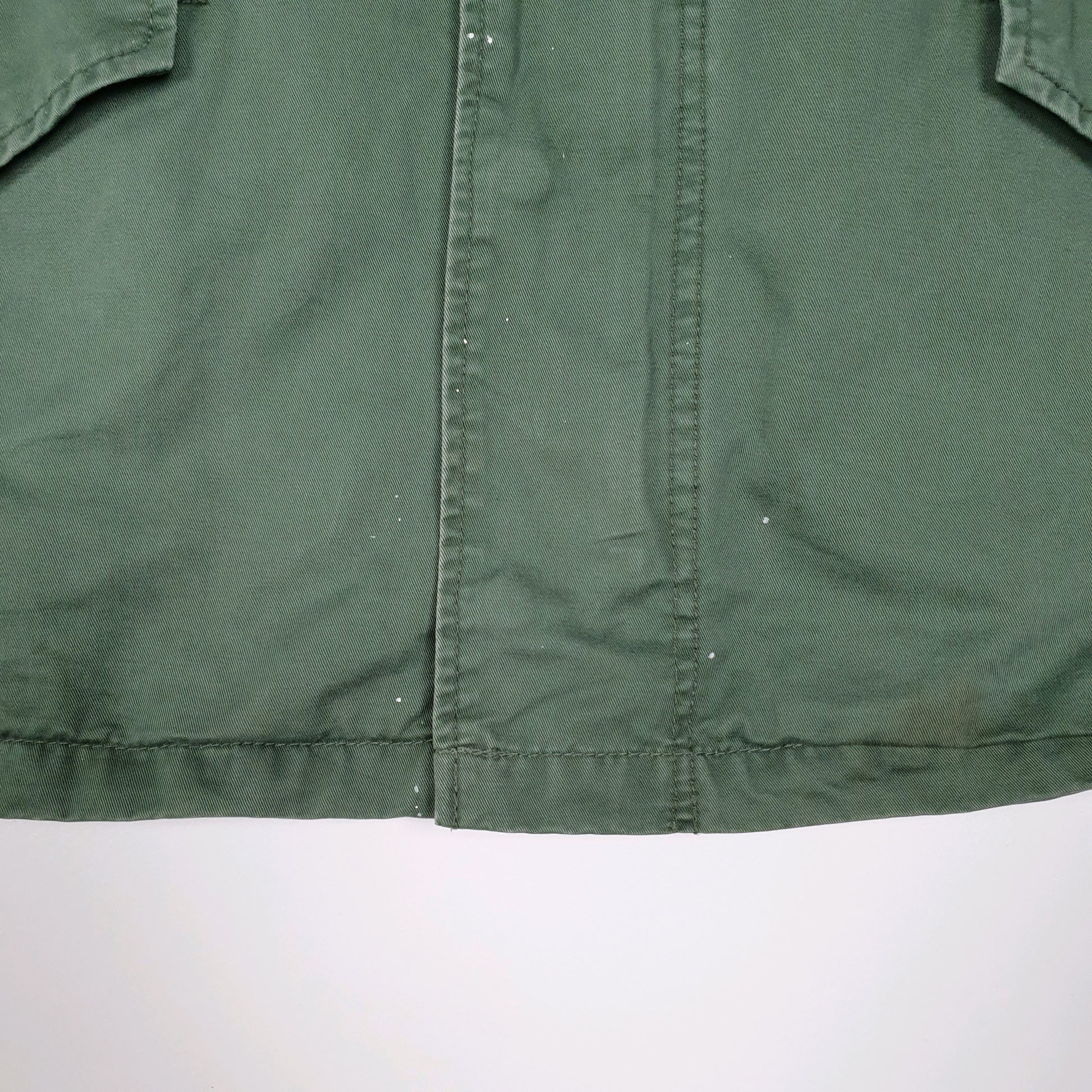 Mens Green Jack & Jones Parka  Coat