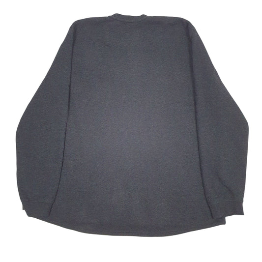 Mens Grey Lee Sherpa Lined Quarter Zip Jumper