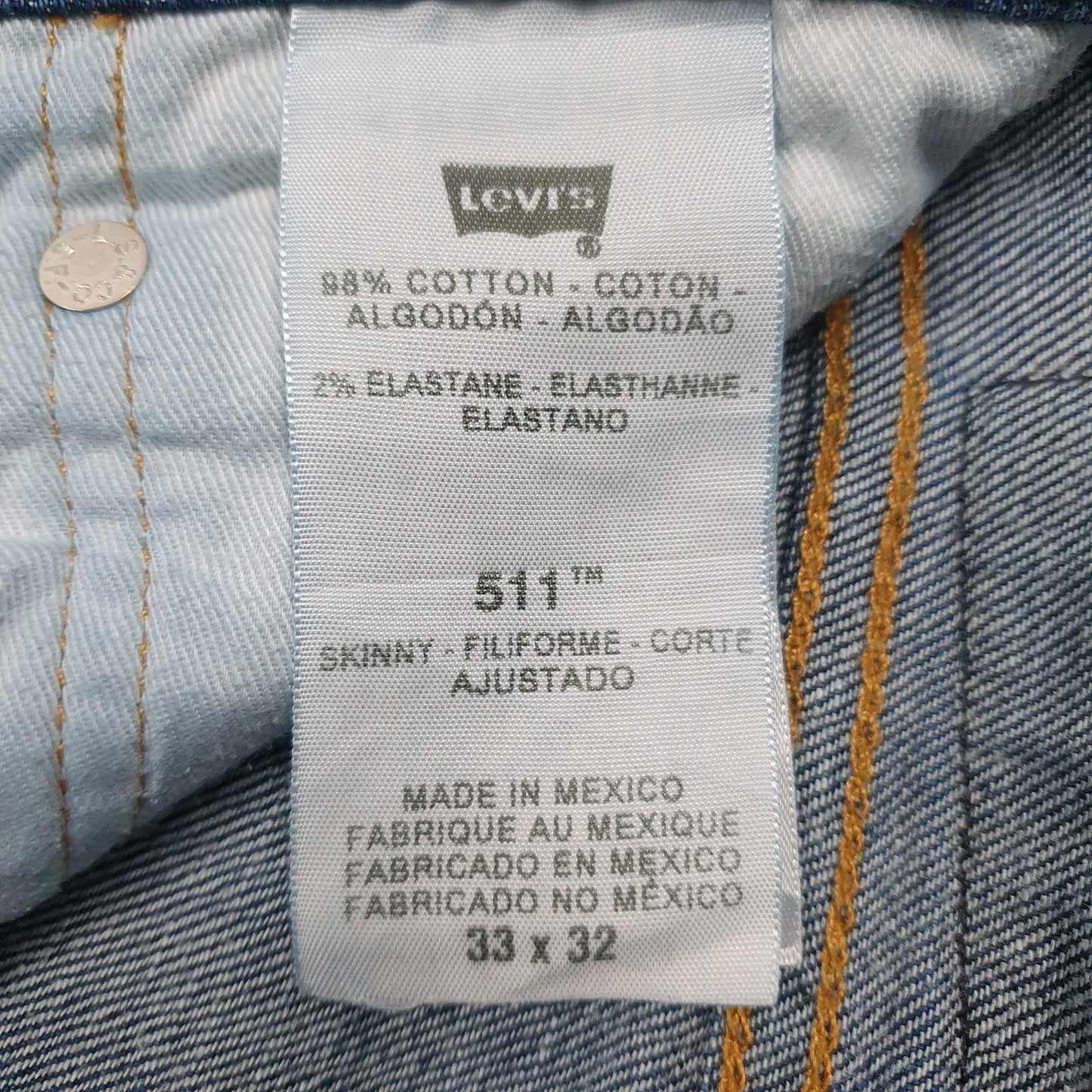 Mens Blue Levis   Jeans