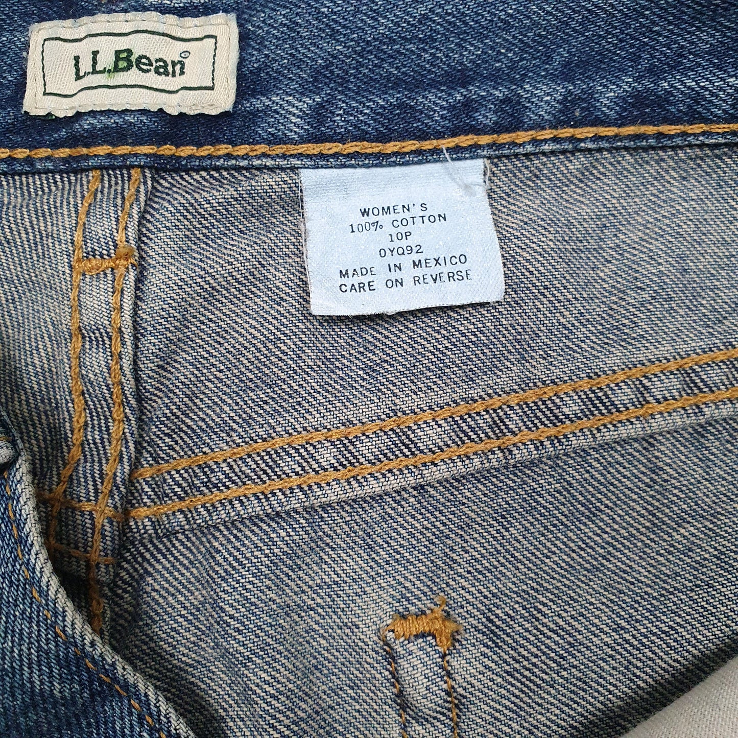 Womens Blue LL Bean   Jeans