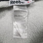 Mens Grey Reebok Spellout Hoodie Jumper