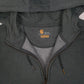 Womens Grey Carhartt Quarter Zip Hoodie Jumper
