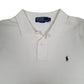 Mens White Polo Ralph Lauren   Polo Shirt