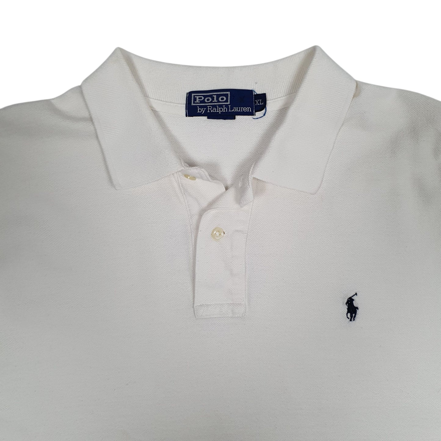 Mens White Polo Ralph Lauren   Polo Shirt