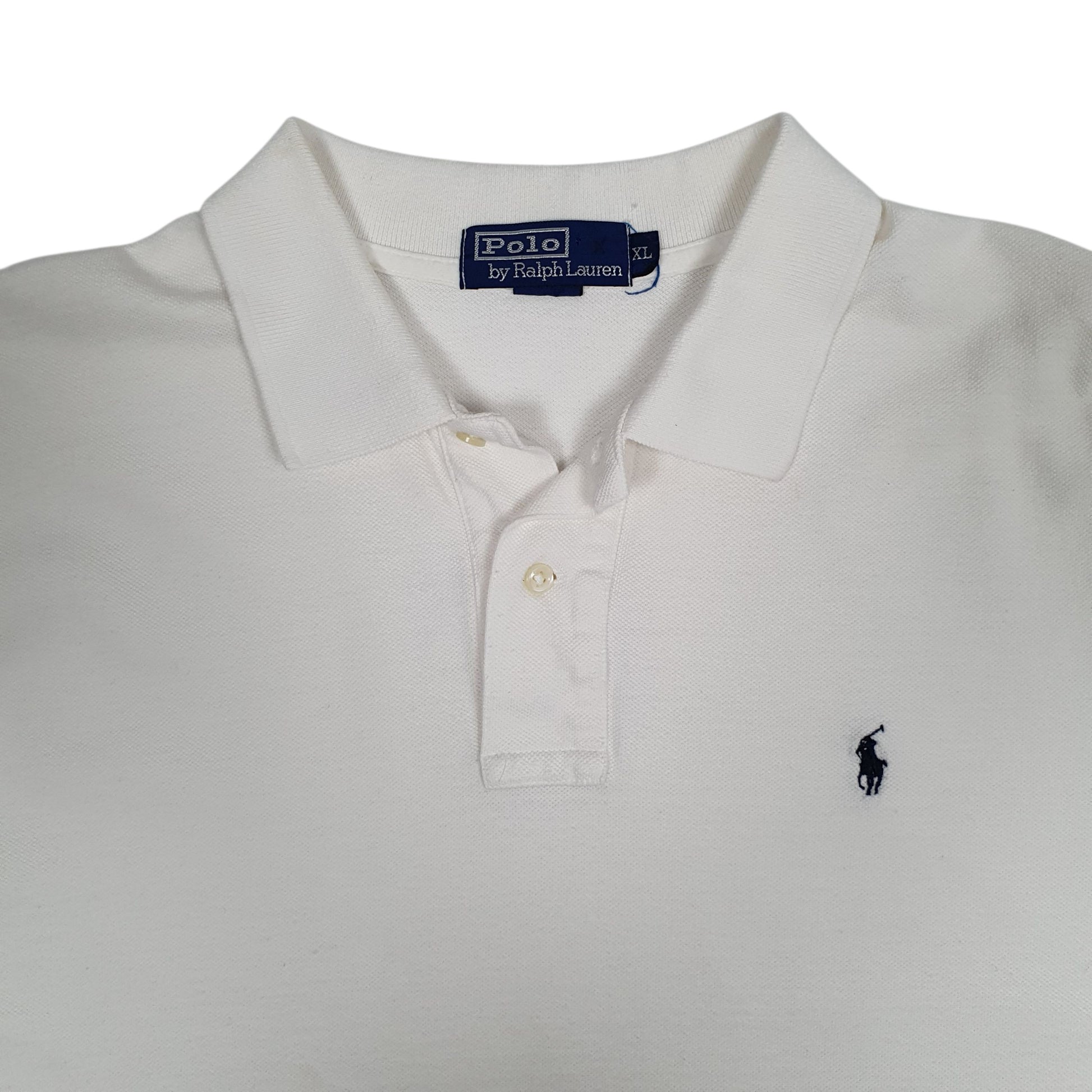 Mens White Polo Ralph Lauren   Polo Shirt