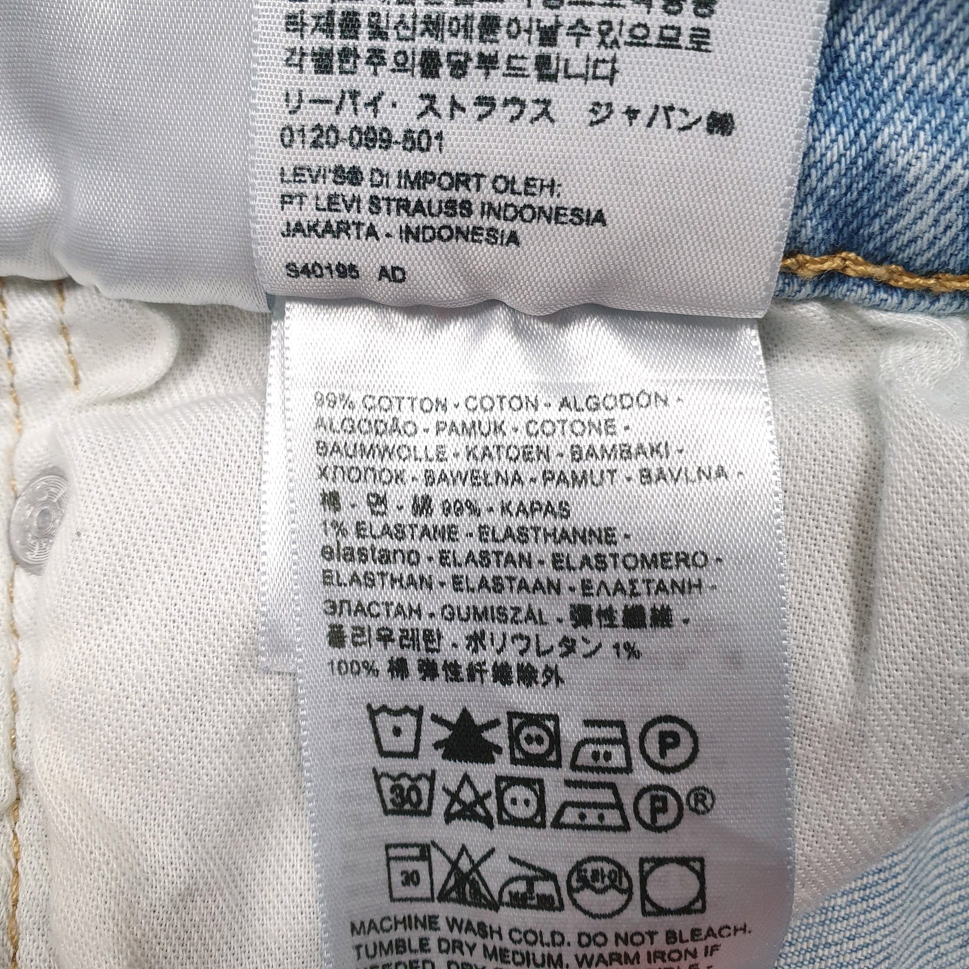 Mens Blue Levis   Jeans