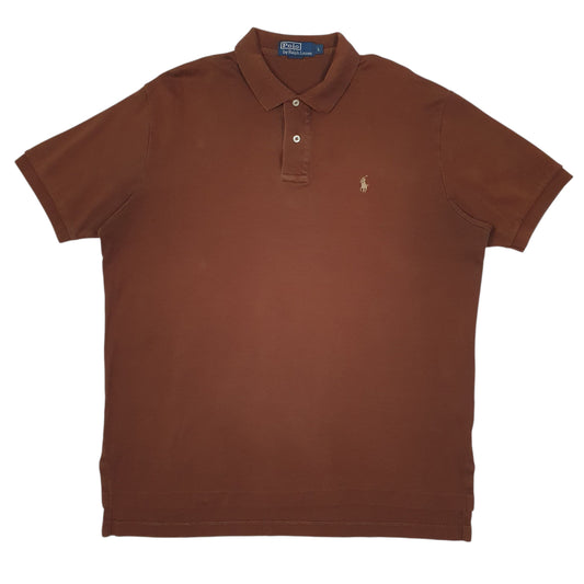 Mens Brown Polo Ralph Lauren  Short Sleeve Polo Shirt