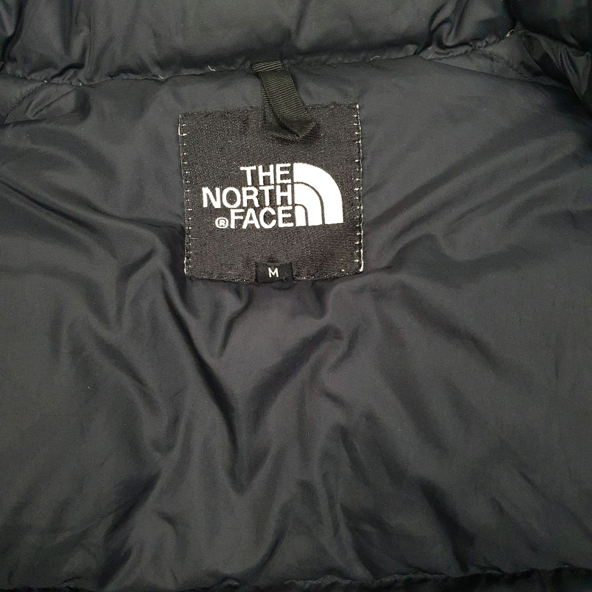 Mens Black The North Face Nuptse Retro 1996  Coat