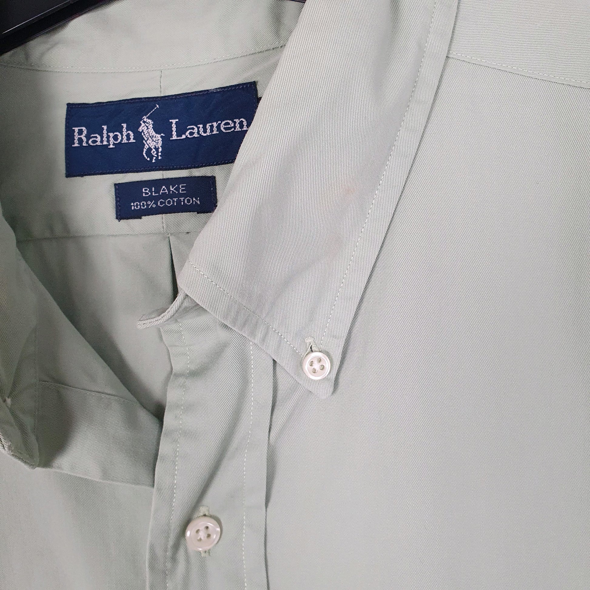 Mens Green Ralph Lauren   Shirt