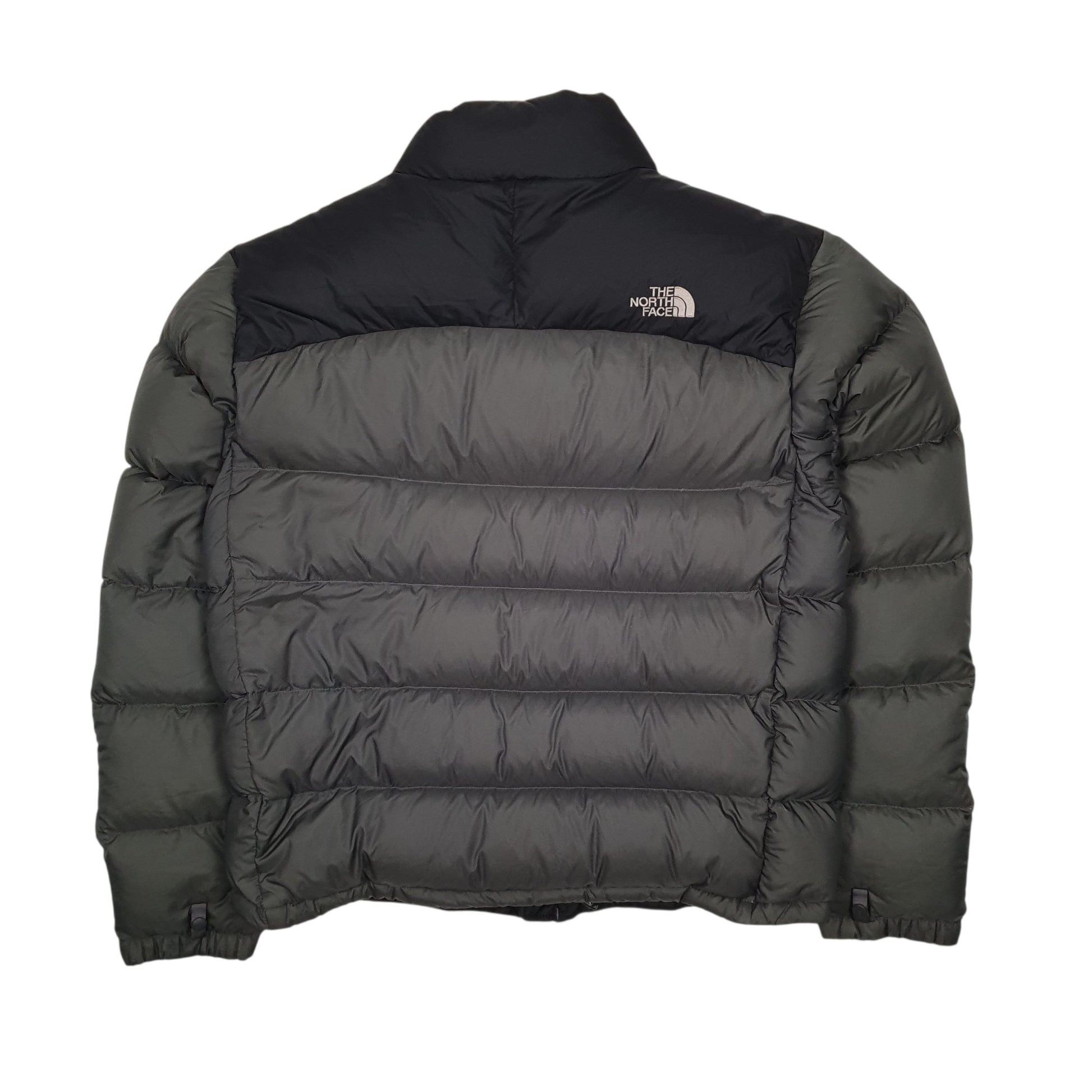 Mens Grey The North Face Nuptse  Coat