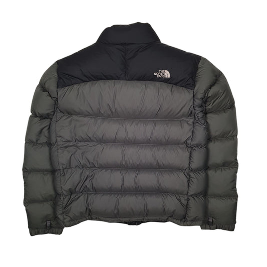 Mens Grey The North Face Nuptse  Coat