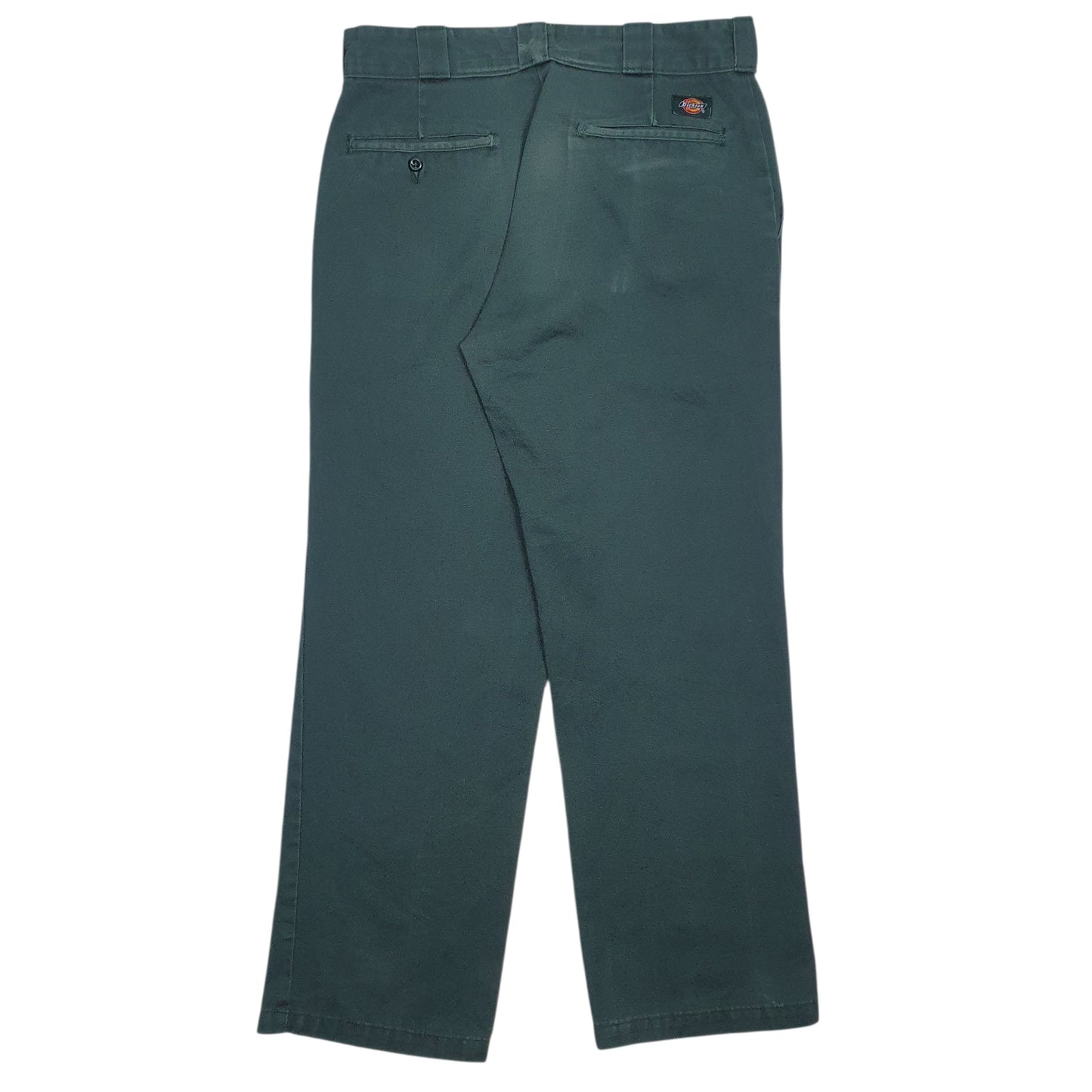 Mens Green Dickies 874 Workwear  Trousers