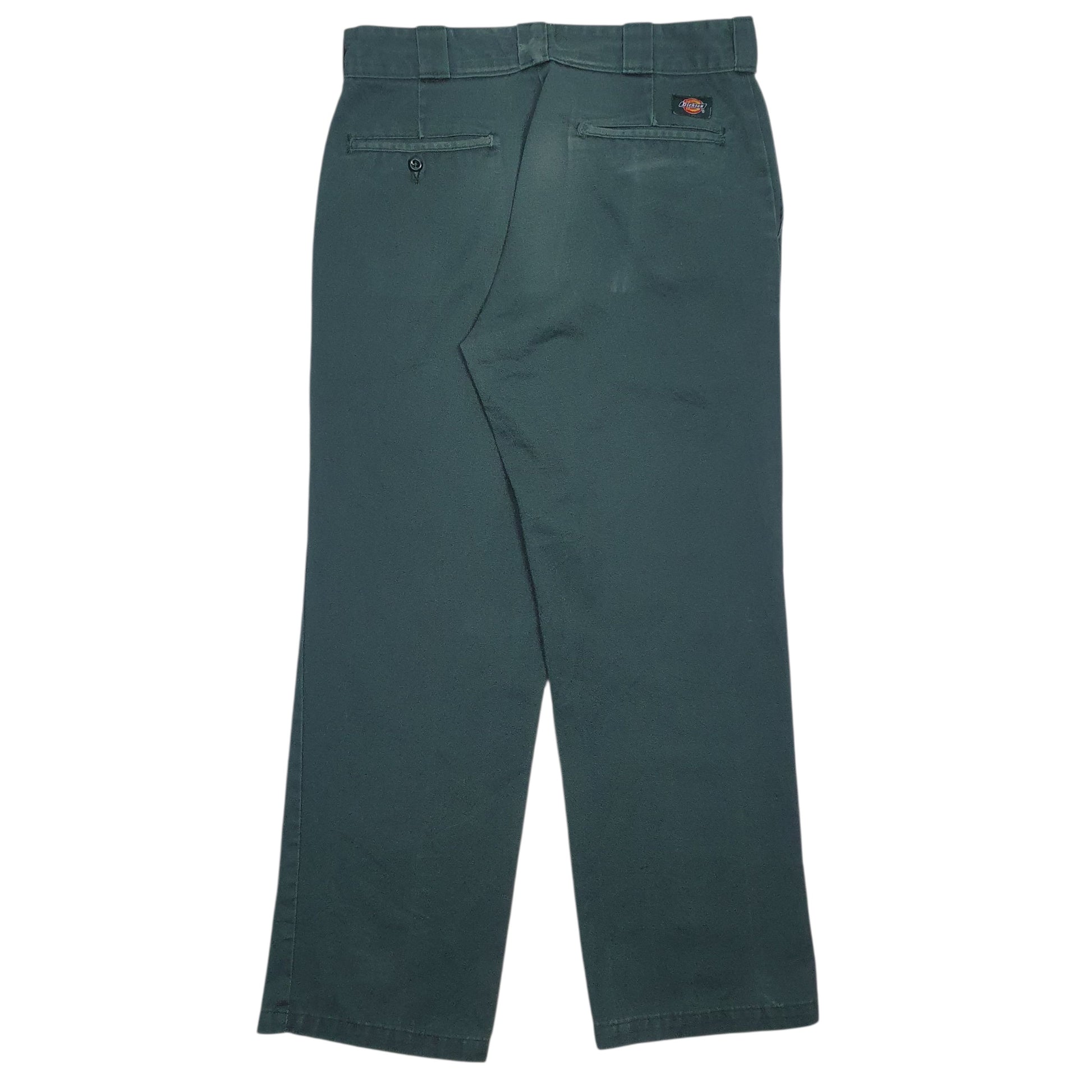 Mens Green Dickies 874 Workwear  Trousers